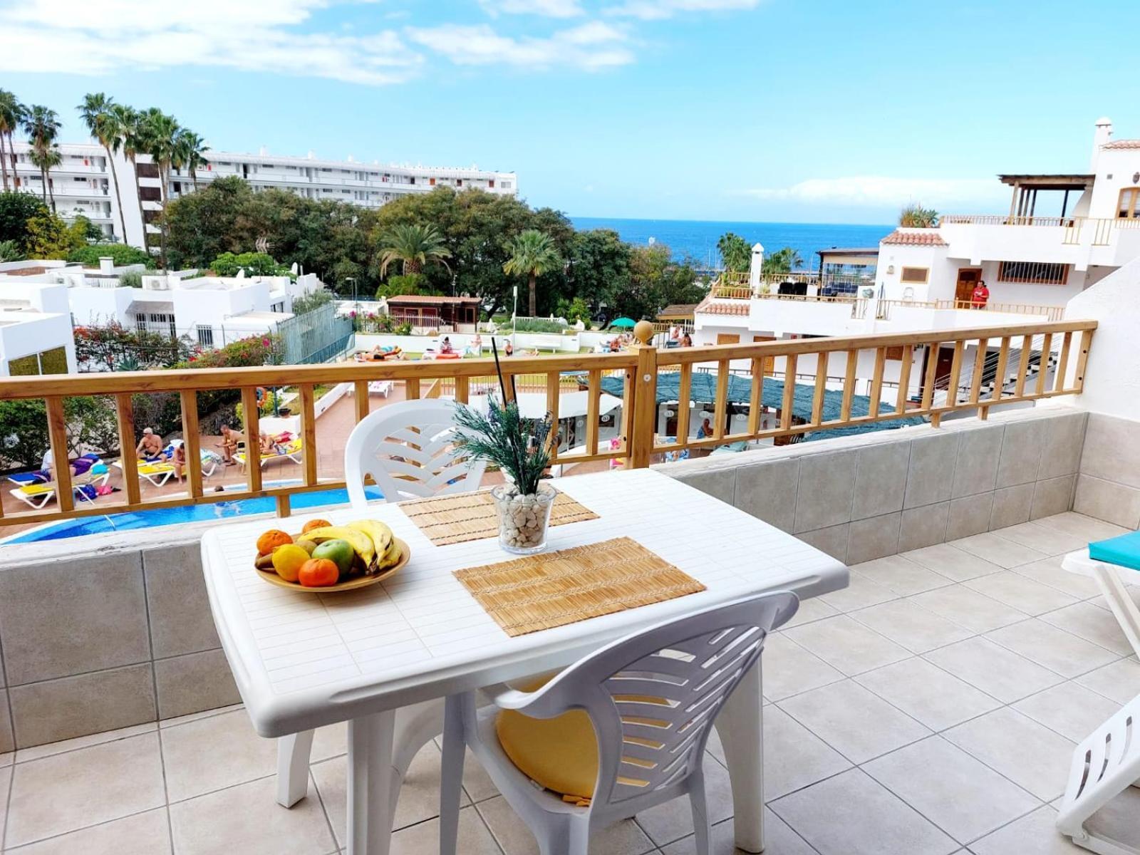 First Line Geranios Ocean View 50 M From La Pinta Apartamento *
